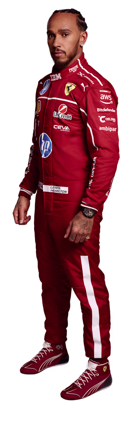 Ritratto di Lewis Hamilton