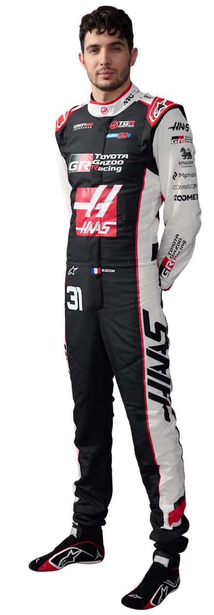 Ritratto di Esteban Ocon