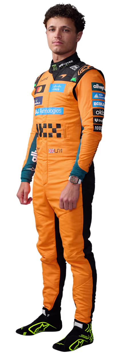 Ritratto di Lando Norris